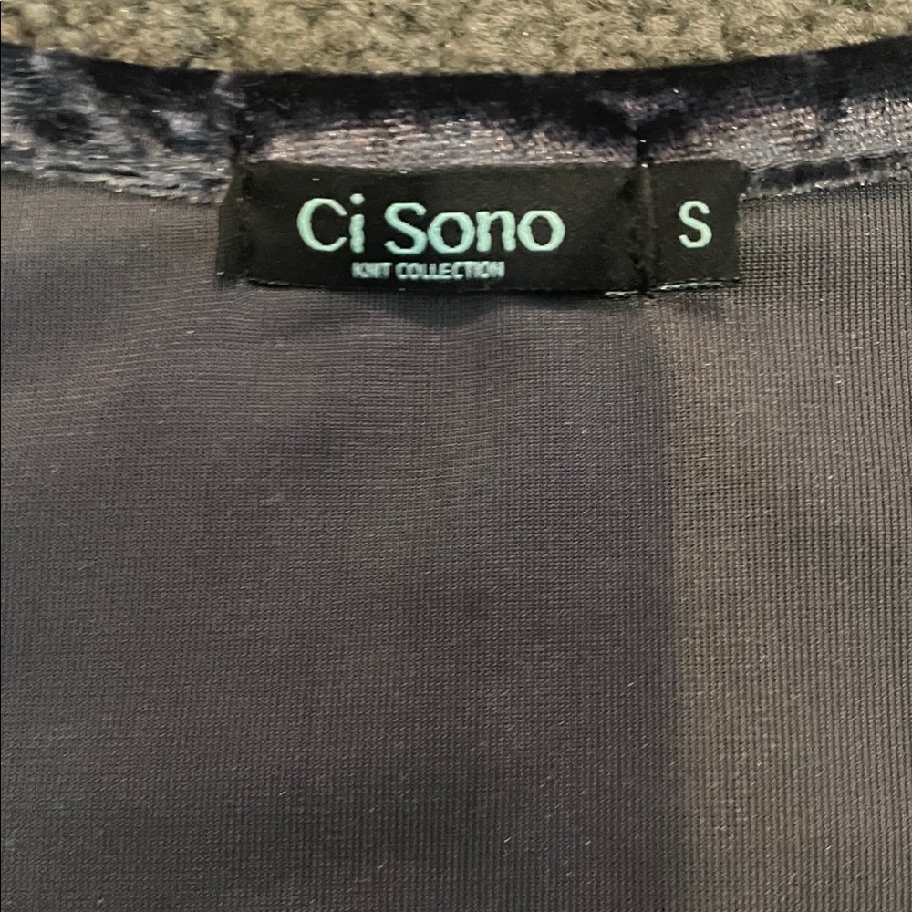 Ci Sono Navy Bodysuit - Picture 3 of 5